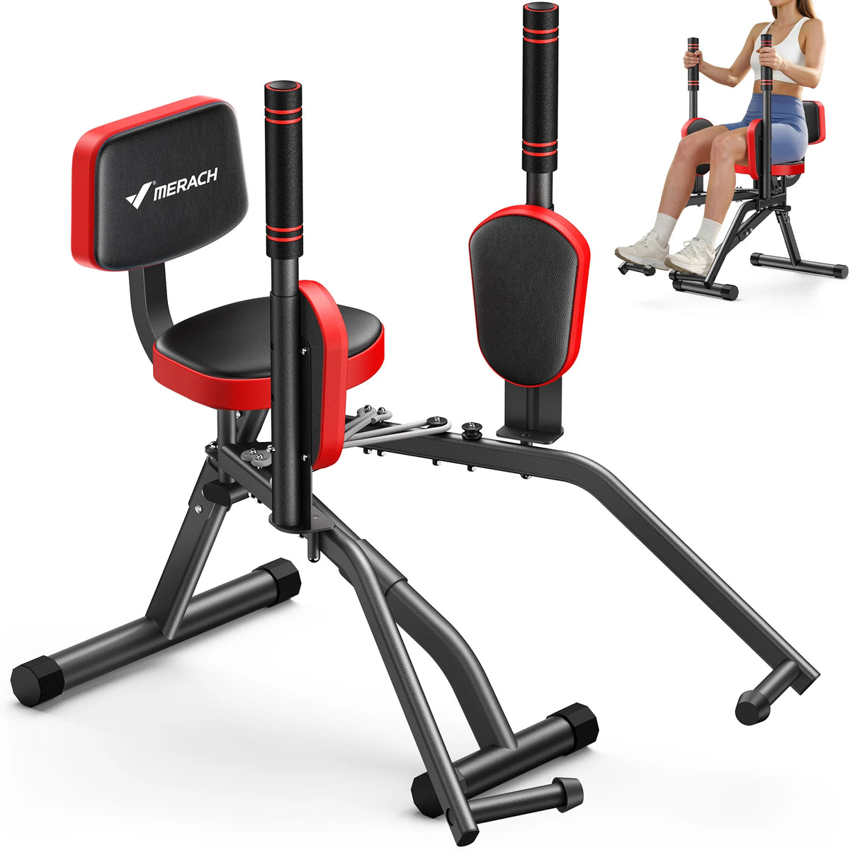 Hip Abductor Adductor Glute Leg Trainer Machine