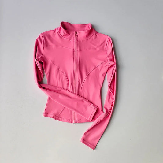 Women's Quick Dry Slim Fit Running Fitness Jacket