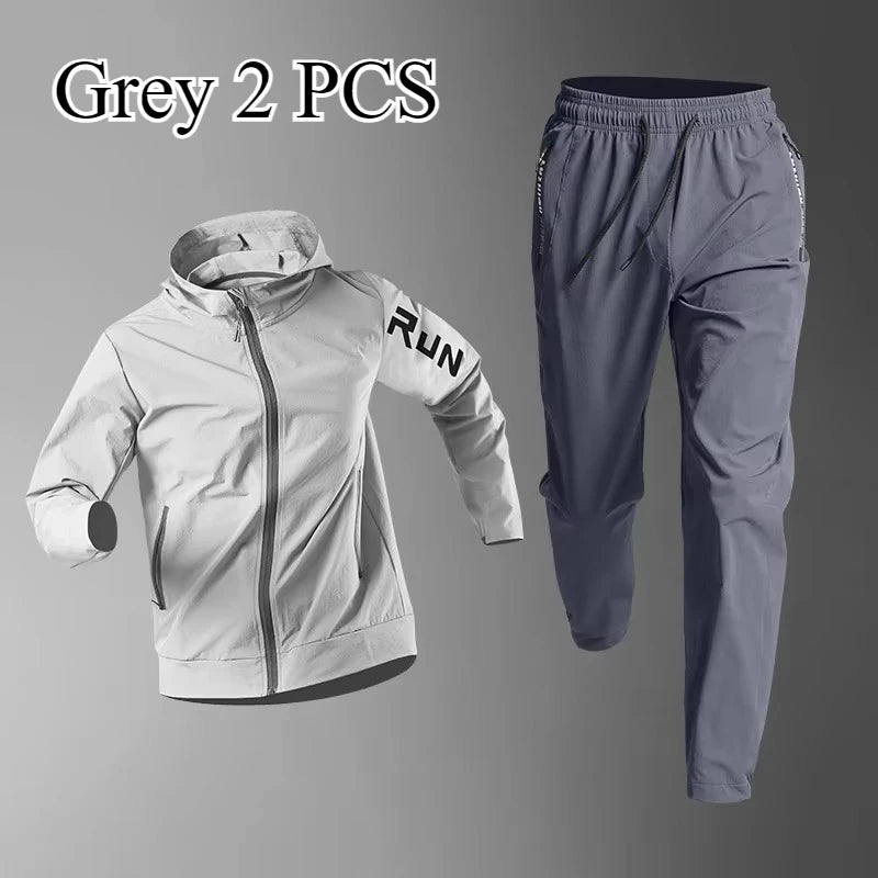 Men's Quick Dry Loose Fit Outdoor Training Suit