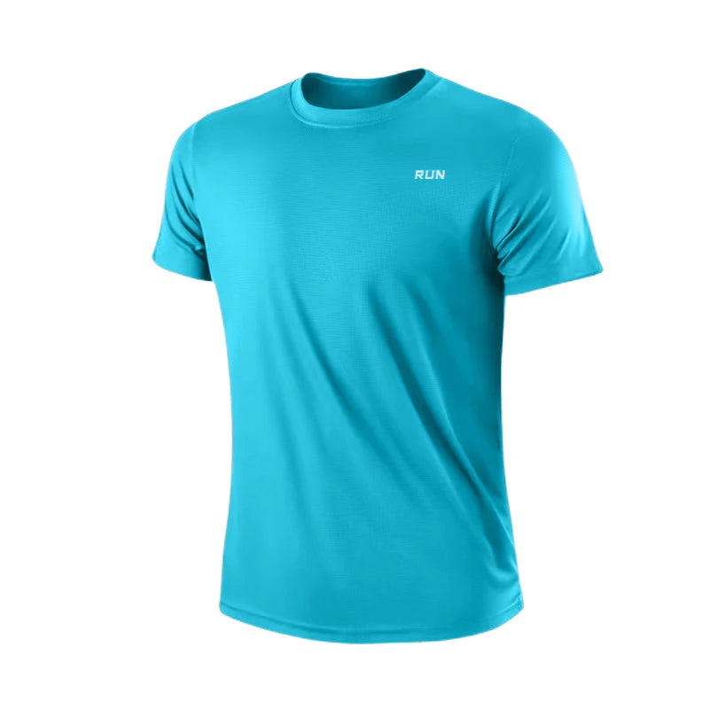 Men's Quick Dry Moisture Wicking Gym Running T-Shirt