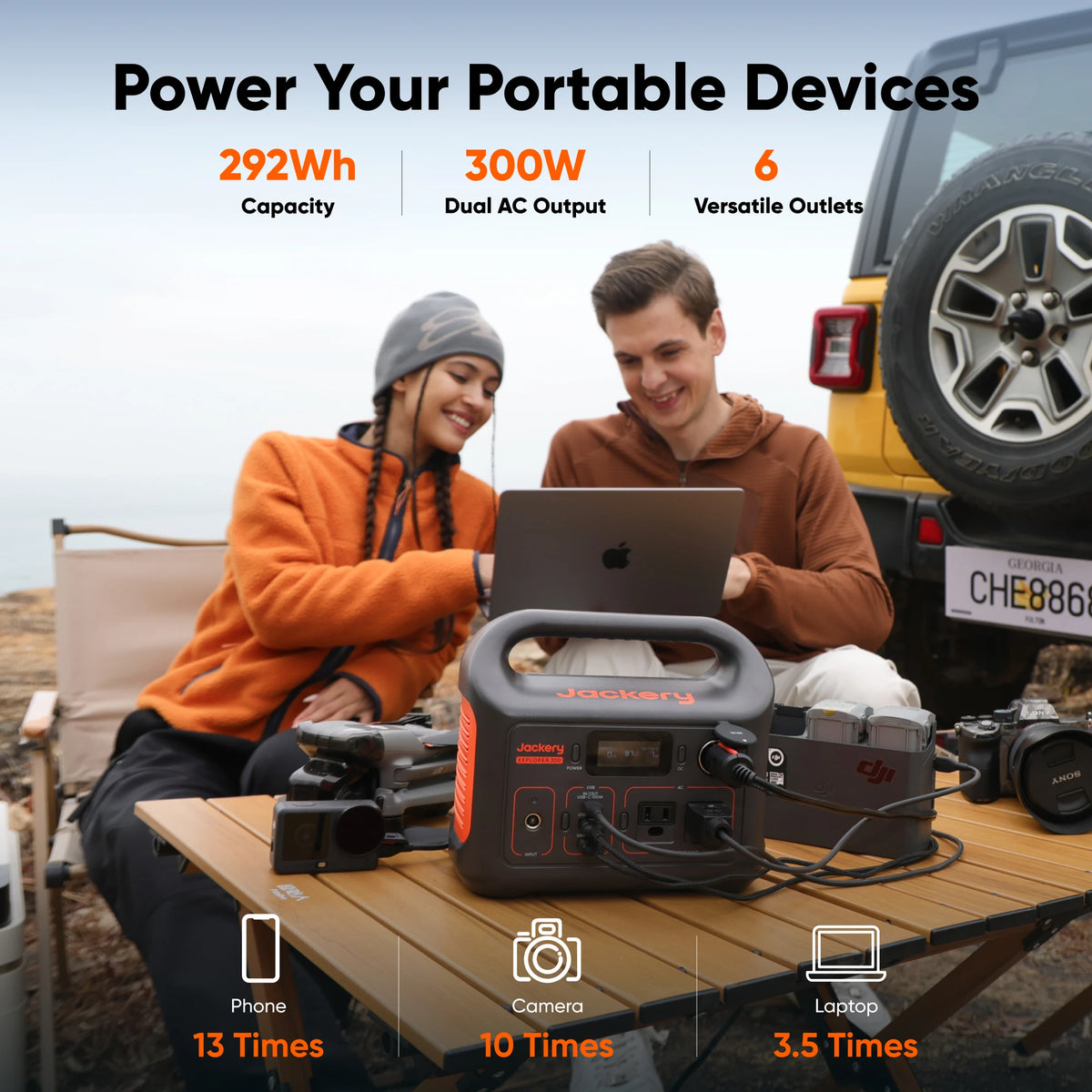 Explorer 300 Portable Power Station Solar Generator