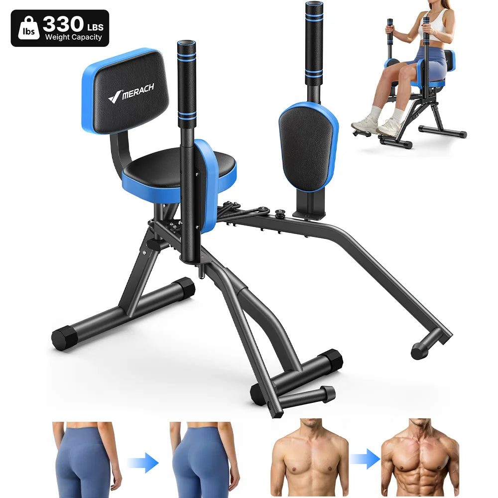 Hip Abductor Adductor Glute Leg Trainer Machine