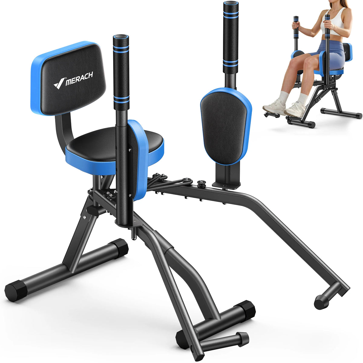 Hip Abductor Adductor Glute Leg Trainer Machine