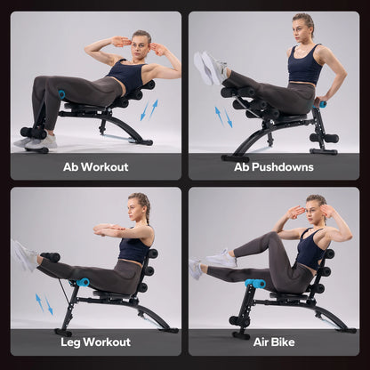 Adjustable Multi Functional Abdominal Workout Trainer