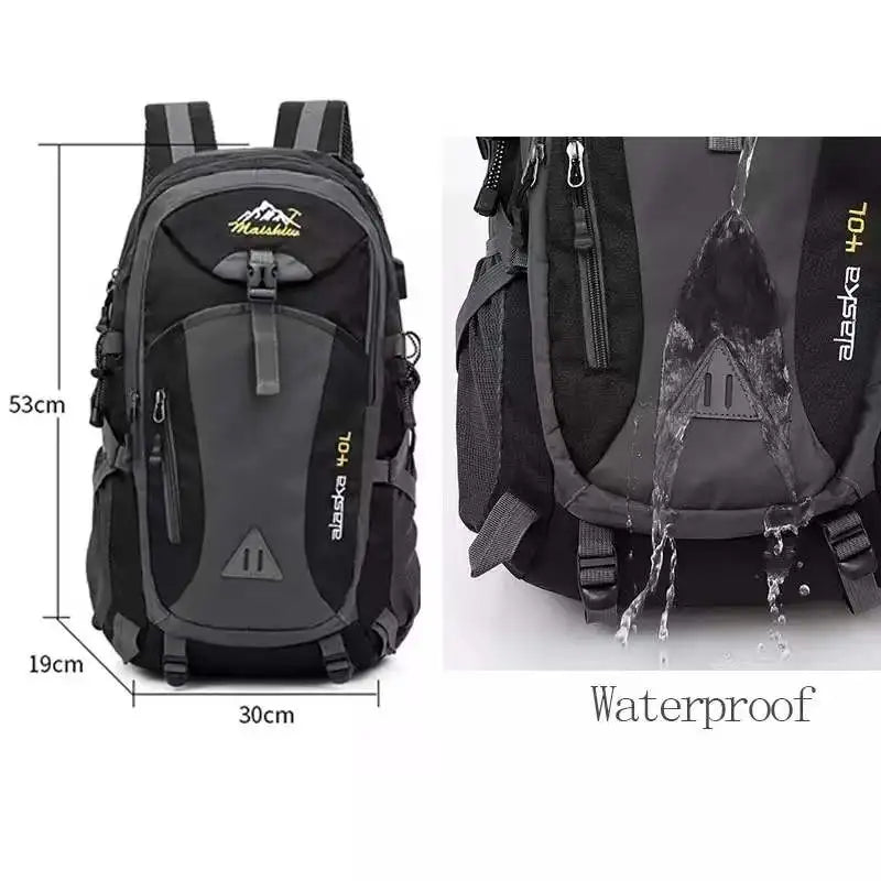 Anti Theft Waterproof Mountaineering Hiking Travel Backpack