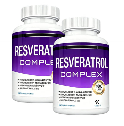 Complex Trans Resveratrol Antioxidant Capsules