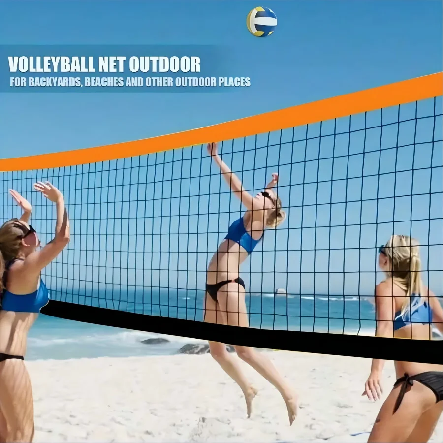 Portable Volleyball Badminton Net Indoor Outdoor Backyard