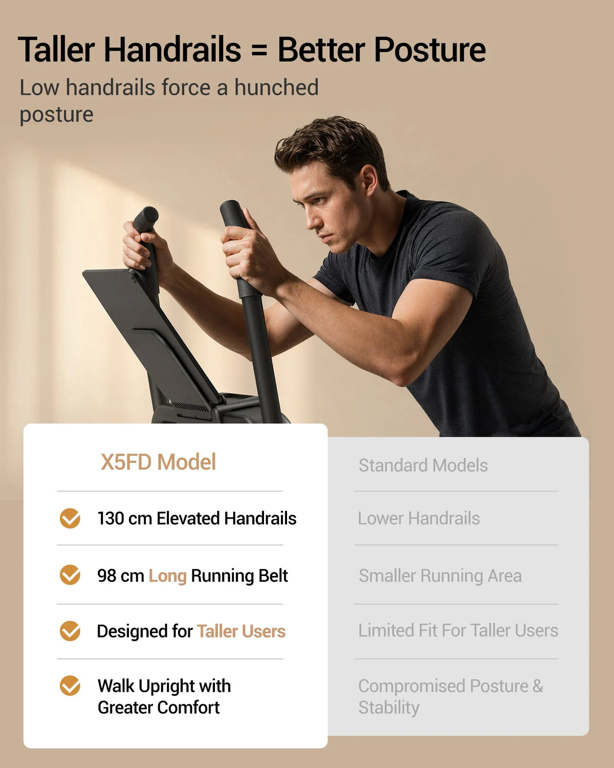 Folding Treadmill Automatic Incline Home Fitness