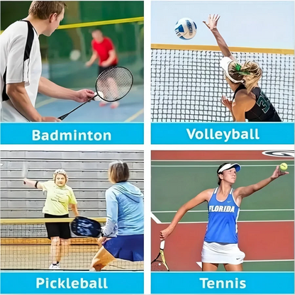 Portable Volleyball Badminton Net Indoor Outdoor Backyard