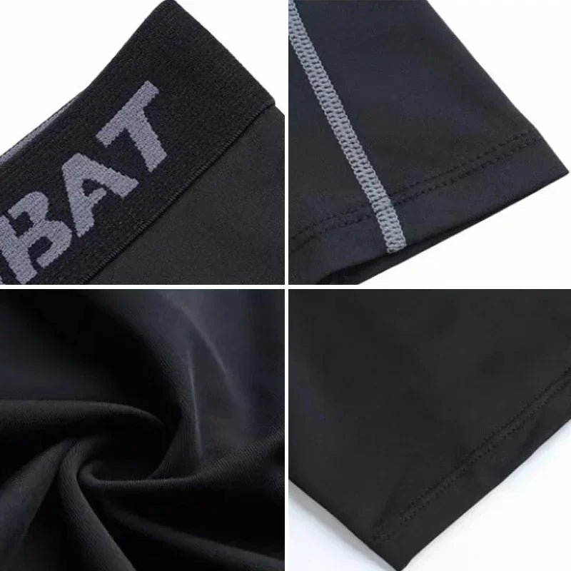 Men's Compression Running Tights Cool Dry Sports Leggings