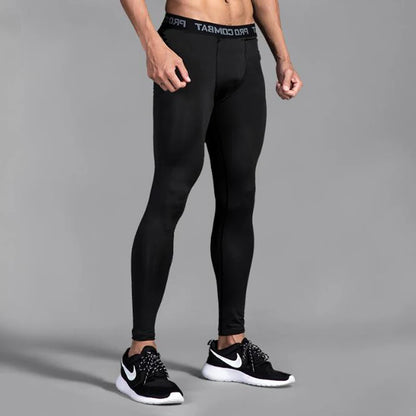 Men's Compression Running Tights Cool Dry Sports Leggings
