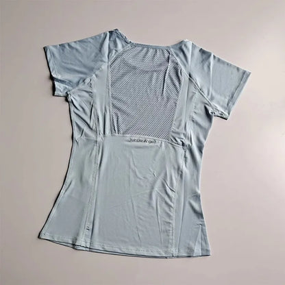 Women's Quick Dry Running Yoga Fitness Sports T-Shirt