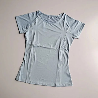 Women's Quick Dry Running Yoga Fitness Sports T-Shirt