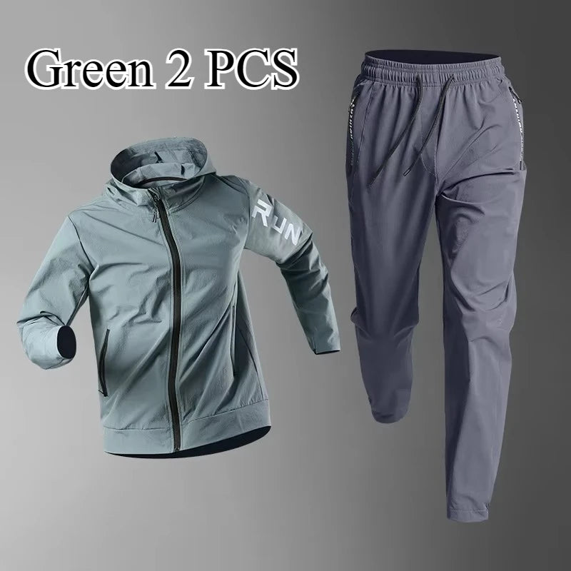 Men's Quick Dry Loose Fit Outdoor Training Suit