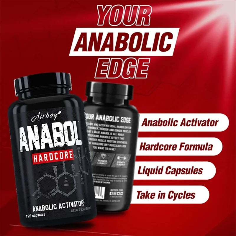Anabol Hardcore Muscle Growth Recovery Strength Supplement