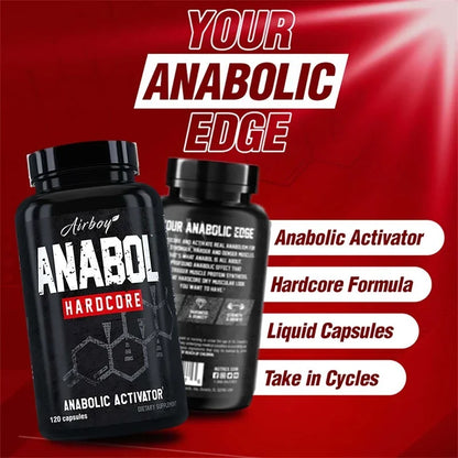 Anabol Hardcore Muscle Growth Recovery Strength Supplement