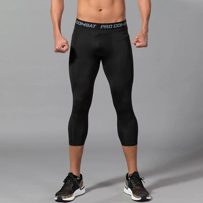 Men's Compression Running Tights Cool Dry Sports Leggings