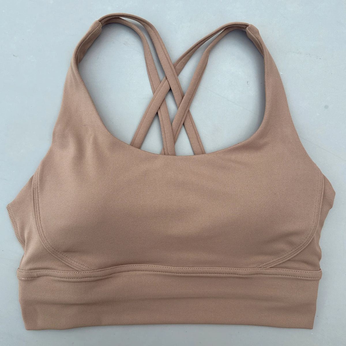 Women's Cross Back High Support Push Up Sports Bra