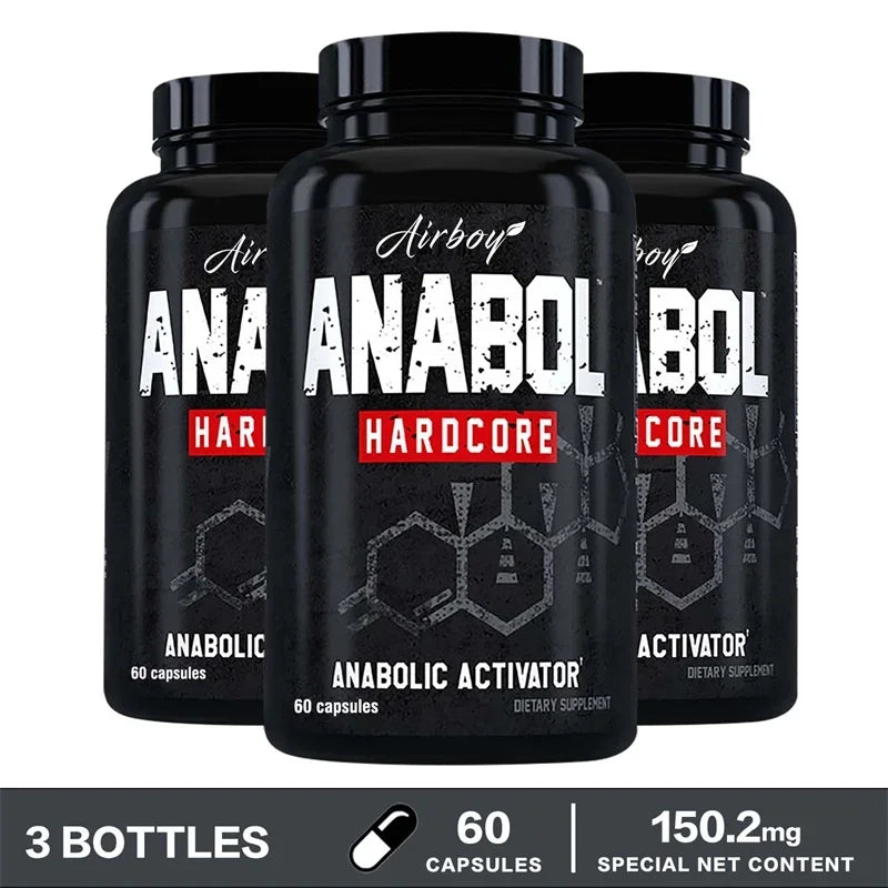 Anabol Hardcore Muscle Growth Recovery Strength Supplement