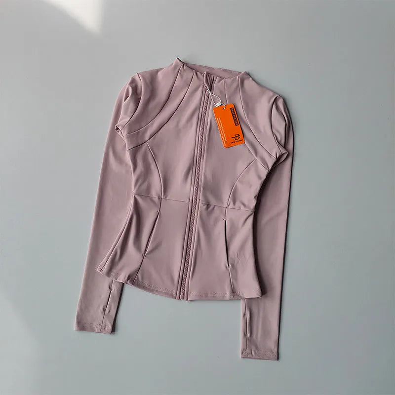 Women's Quick Dry Slim Fit Running Fitness Jacket