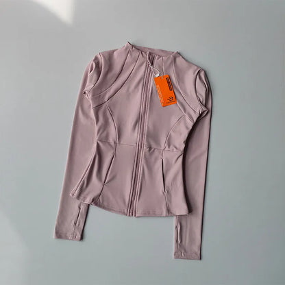 Women's Quick Dry Slim Fit Running Fitness Jacket