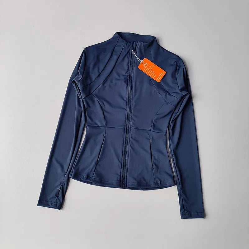 Women's Quick Dry Slim Fit Running Fitness Jacket