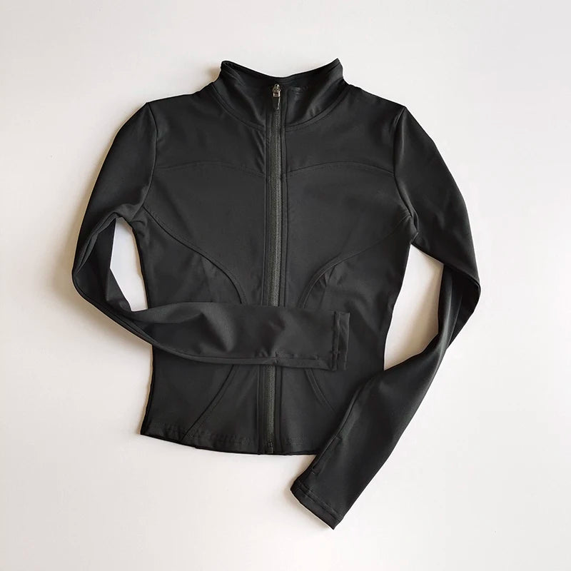 Women's Quick Dry Slim Fit Running Fitness Jacket