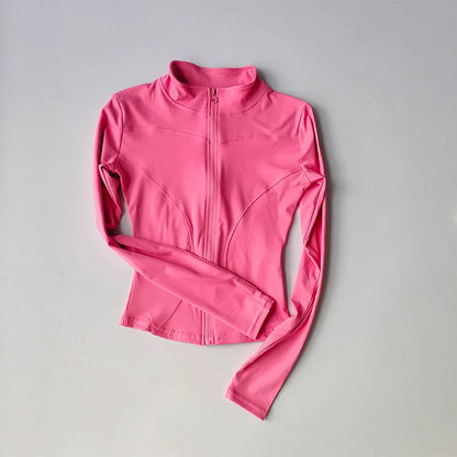 Women's Quick Dry Slim Fit Running Fitness Jacket