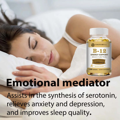 Vitamin B12 Methylcobalamin Capsules Daily Supplement