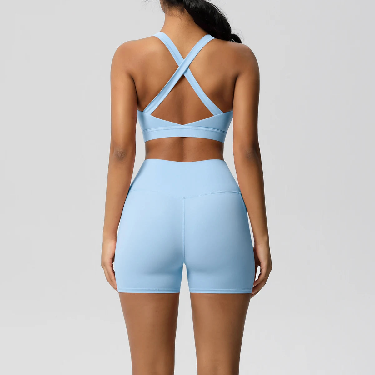 Women's 2-Piece Pocketed Yoga Gym Sportswear Set