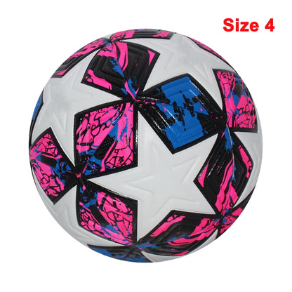 Professional Seamless PU Soccer Ball Size 4 5