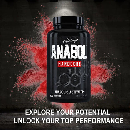 Anabol Hardcore Muscle Growth Recovery Strength Supplement