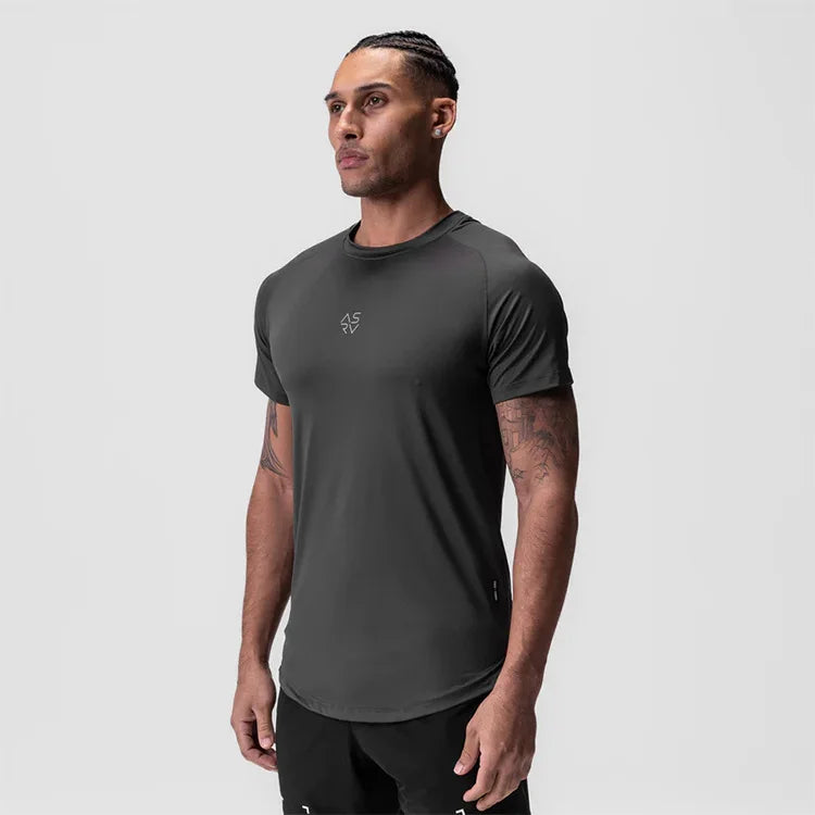 Men's Quick Dry Compression Gym Training Fitness T-Shirt