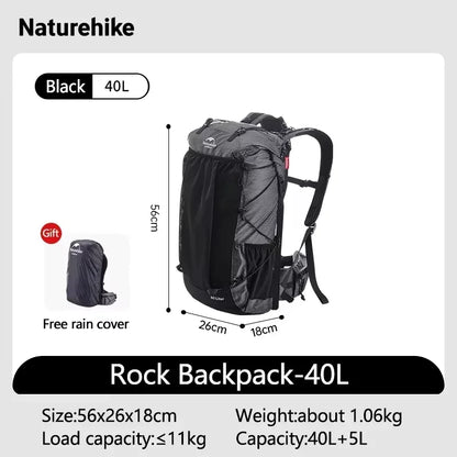 40L 60L Large Capacity Hiking Travel Backpack