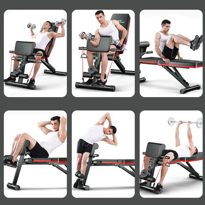 Fully Foldable Adjustable Multi Functional Fitness Exercise Bench