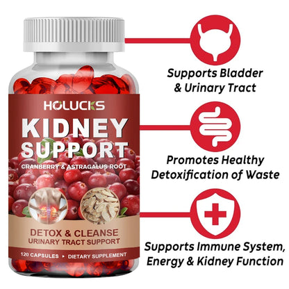 Kidney Cleanse Cranberry Urinary Tract Support Supplement