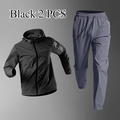 Men's Quick Dry Loose Fit Outdoor Training Suit