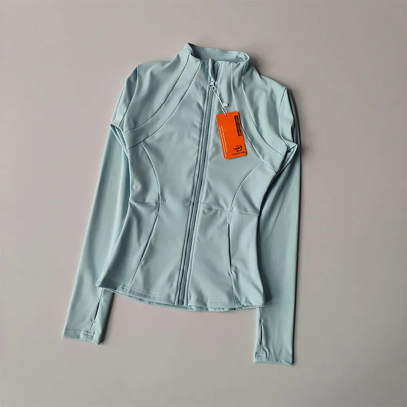 Women's Quick Dry Slim Fit Running Fitness Jacket
