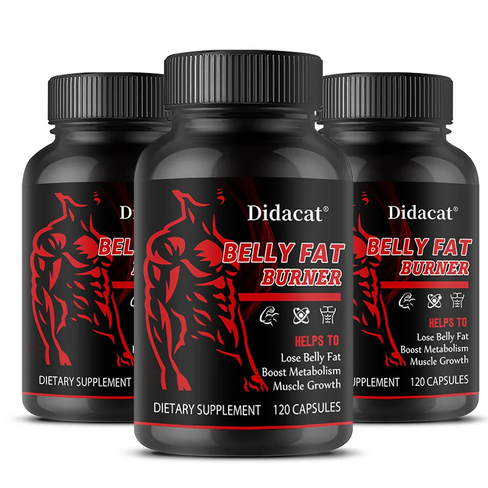 Stimulant-Free Men's Belly Fat Burner Capsules