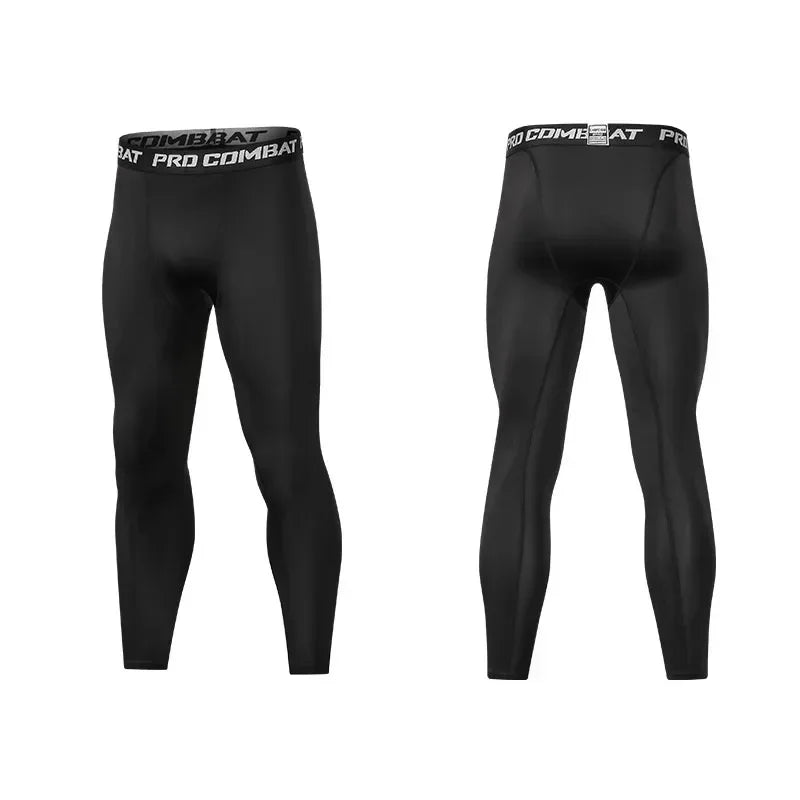 Men's Compression Running Tights Cool Dry Sports Leggings