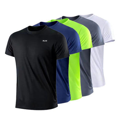 Men's Quick Dry Moisture Wicking Gym Running T-Shirt
