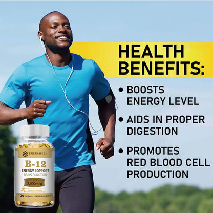 Vitamin B12 Methylcobalamin Capsules Daily Supplement
