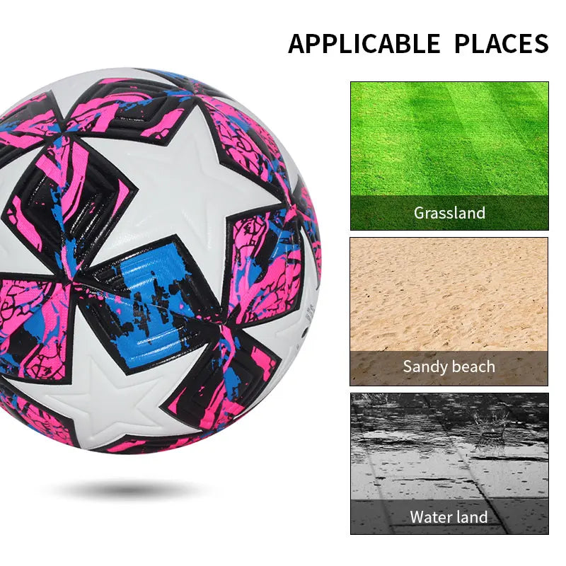 Professional Seamless PU Soccer Ball Size 4 5