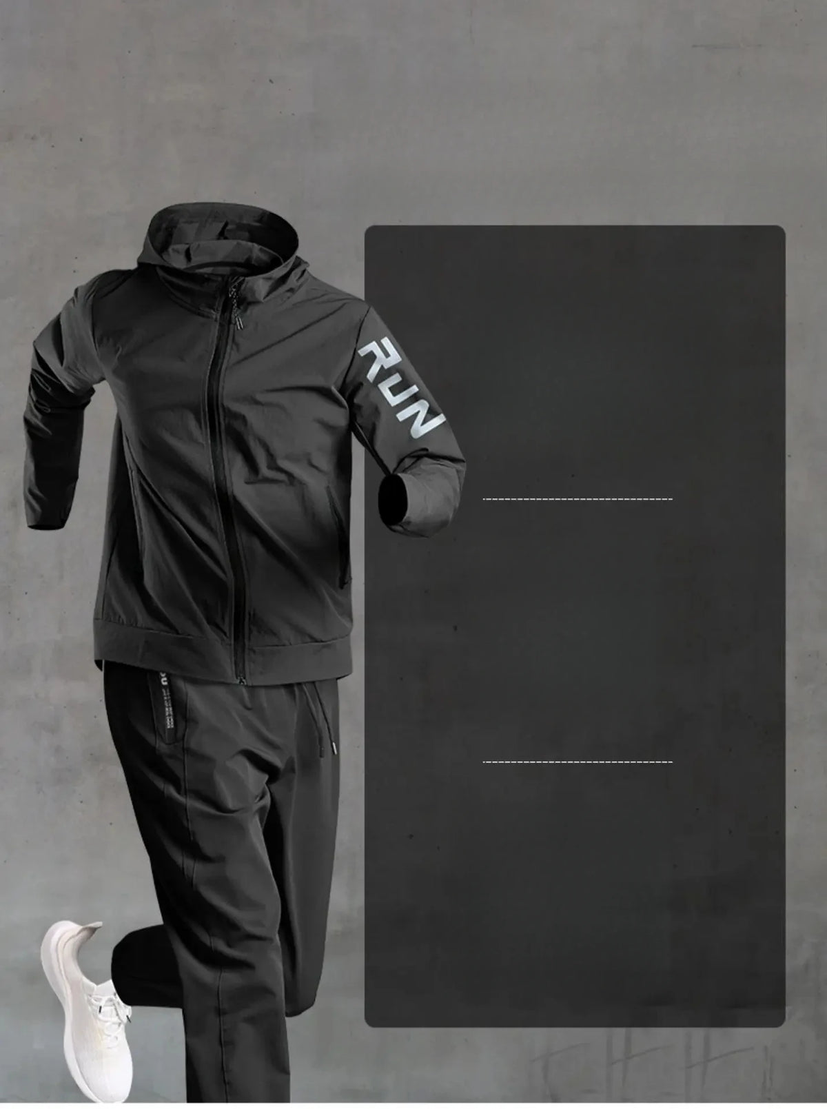 Men's Quick Dry Loose Fit Outdoor Training Suit