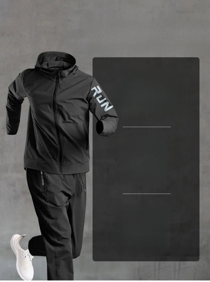 Men's Quick Dry Loose Fit Outdoor Training Suit