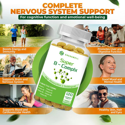 Vitamin B Complex With Vitamin C Choline Inositol Supplement