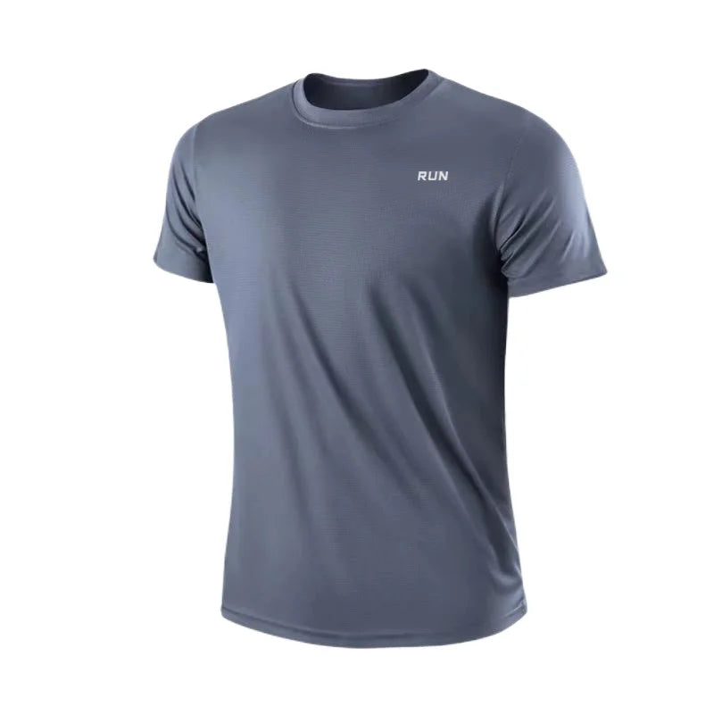 Men's Quick Dry Moisture Wicking Gym Running T-Shirt