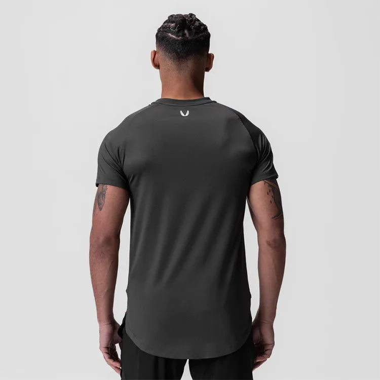 Men's Quick Dry Compression Gym Training Fitness T-Shirt