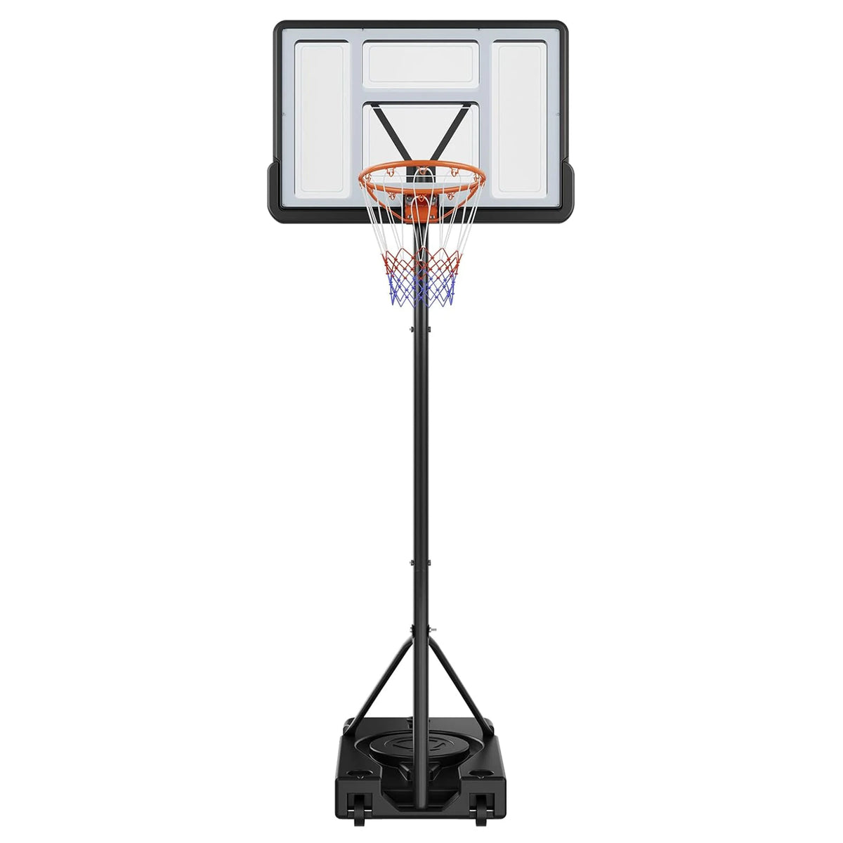 44 Inch Portable Basketball Hoop Adjustable Outdoor Goal System