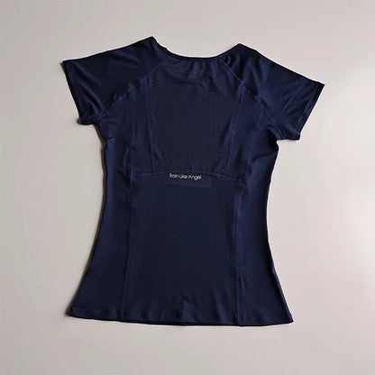 Women's Quick Dry Running Yoga Fitness Sports T-Shirt